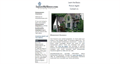 Desktop Screenshot of insuremyhouse.com